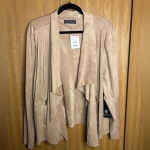 Draped cardigan